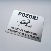 tabuľka kamerový system