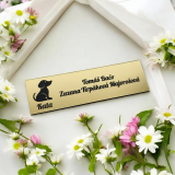 Jmenovka na dveře Pejsek se jménem