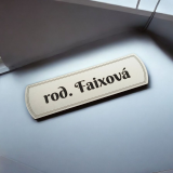 Jmenovka na dveře Siluette