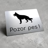 Tabulka Pozor pes Německý ovčák