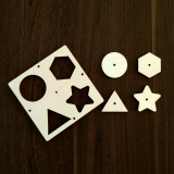 Vkládačka geometrická