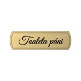 Tabulka Toaleta Páni