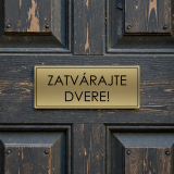 Zavírejte dveře