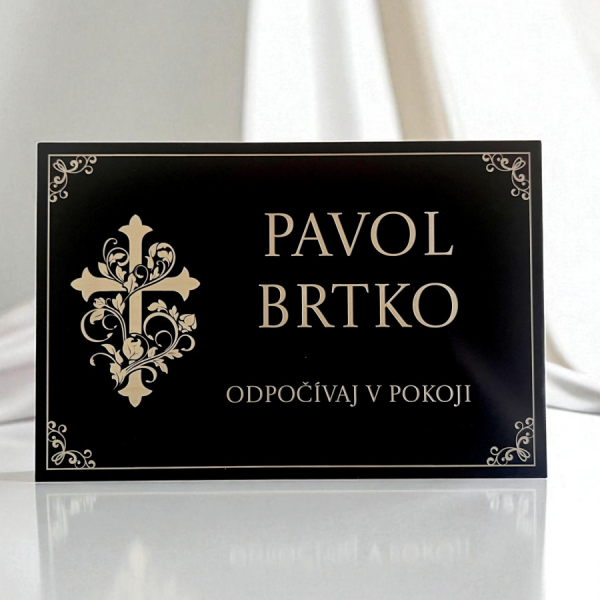 Tabulky na hrob