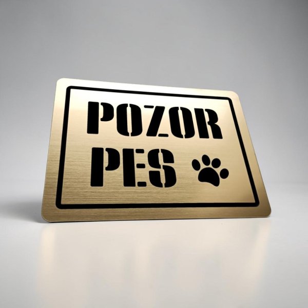 Tabulky na dveře, bránu, sloupy