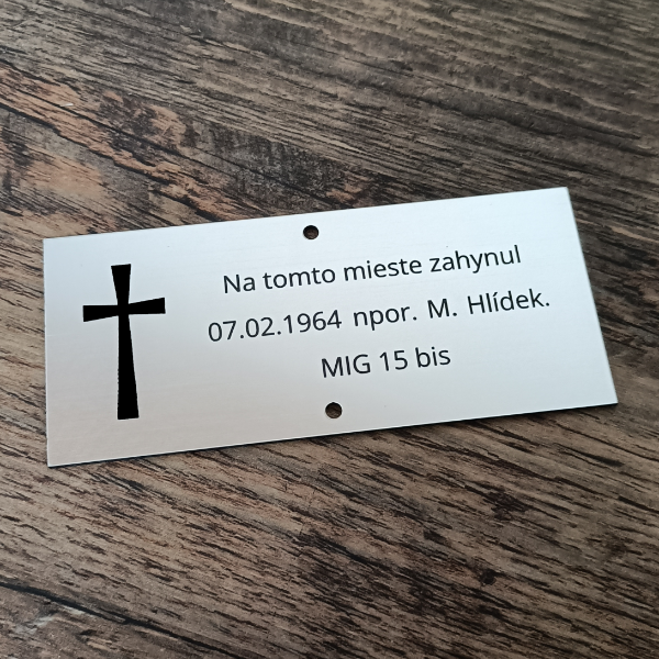 lacná tabuľka na hrob