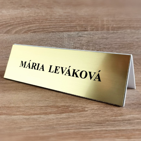 Jmenovka na stůl