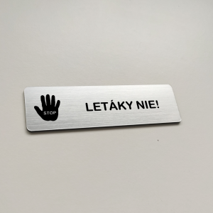 Tabulka Letáky NE