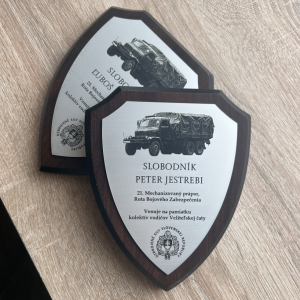 Plaketa štítová OSSR