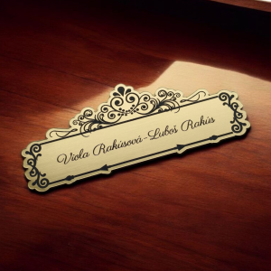 Jmenovka Deluxe Ornament