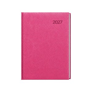 Personaliz. týdenní diář růžový 2026