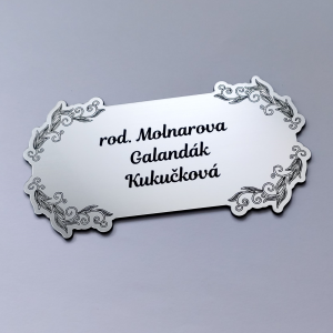 Jmenovka Ornament