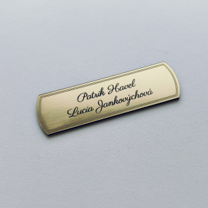 Jmenovka na dveře Siluette