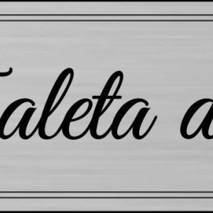 Tabulka Toaleta Dámy