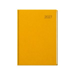 Personaliz. týdenní diář okrový 2026