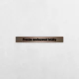Tabulka nevhazujte letáky 12 × 2 cm